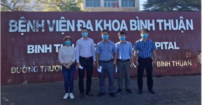 Bệnh viện Chợ Rẫy chi viện Bình Thuận chống COVID-19