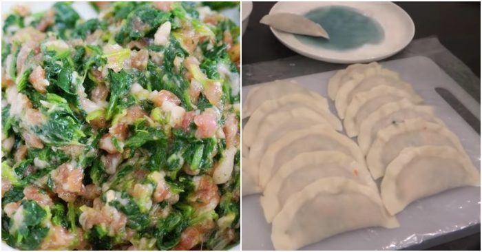5 nhân bánh sủi cảo bổ dưỡng lưu lại làm dần cho gia đình ăn, đỡ phải mua bên ngoài tốn kém