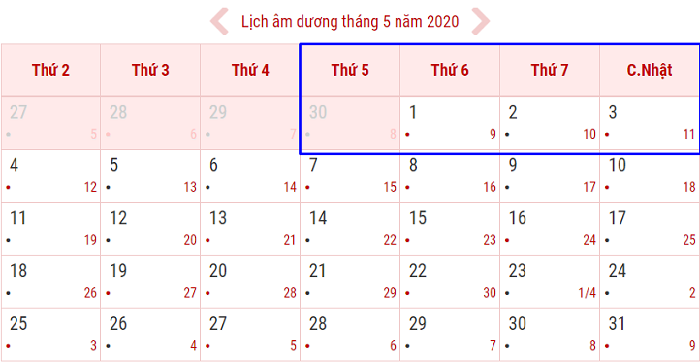 người lao động sẽ được nghỉ 4 ngày liên tiếp