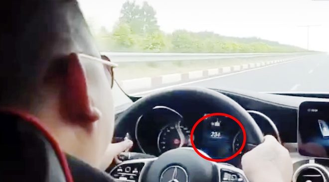 Truy tìm tài xế Mercedes chạy 234 km/h trên cao tốc TP.HCM – Dầu Giây