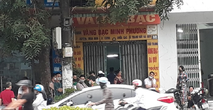Hiện trường liên quan đến vụ ngộ độc rượu tại TP Thanh Hóa trưa 20/4