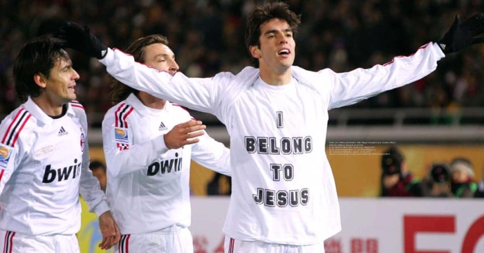 Kaka khi chơi bóng đỉnh cao năm 2007 ở AC Milan