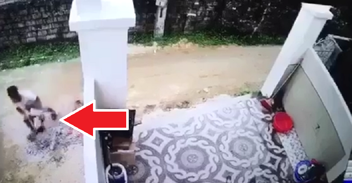 Tài xế xuống bế nạn nhân đi giấu xác