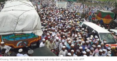 Bangladesh: 100.000 người dự đám tang giữa đại dịch COVID-19