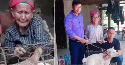 Chàng trai vượt 140km tặng lại cụ bà H’Mông khóc thương khi phải bán chó