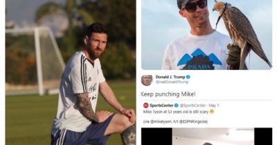 Nhân vật đặc biệt ủng hộ Mike Tyson tái đấu, Messi bỏ xa Ronaldo trong cuộc bầu chọn ở Anh