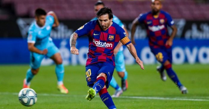 Messi ghi bàn, Barca giành 3 điểm trước Leganes