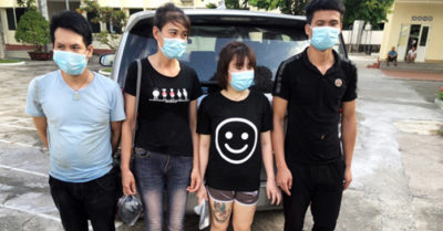 4 người bơi sông từ Trung Quốc nhập cảnh trái phép Việt Nam