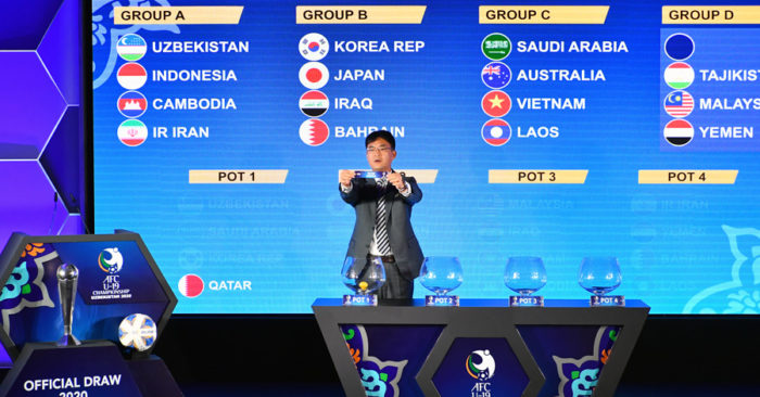 Bốc thăm VCK U19 châu Á: Việt Nam cùng bảng Úc, Ả Rập Saudi
