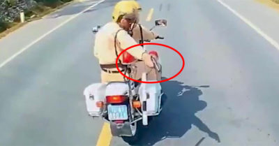 Clip: CSGT rút súng truy đuổi xe tải cố tình bỏ chạy
