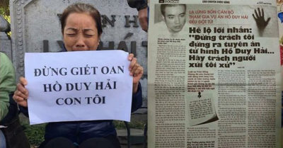 Đa số ủy viên Ủy ban Tư pháp đề nghị xem lại vụ Hồ Duy Hải