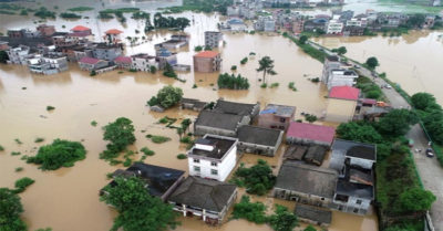 Mưa lũ ở Trung Quốc thiệt hại 3 tỷ USD, hơn 60 người chết