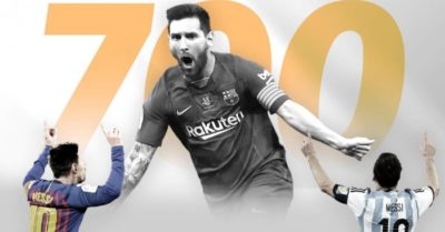 Messi phá siêu kỷ lục 700 bàn, nối gót Ronaldo và các huyền thoại