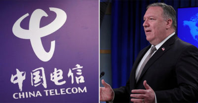Mỹ muốn tước giấy phép hoạt động của China Telecom vì an ninh quốc gia