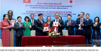 Nhật Bản viện trợ Việt Nam gần 500 tỷ đồng, nhắc lại mối ân tình người Việt giúp chống Covid-19