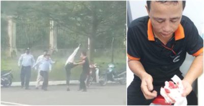Phó giám đốc cùng nhân viên bảo vệ lao ra đường gây gổ người dân ở Đồng Nai