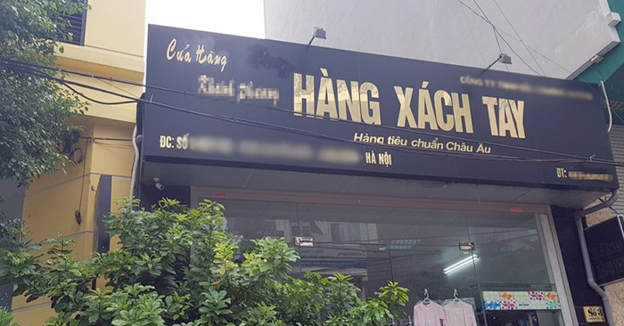 Từ tháng 10, bán hàng xách tay có thể bị phạt tới 200 triệu đồng