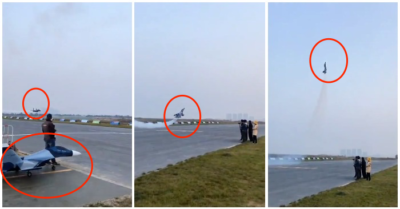 Báo Trung Quốc bị chê cười khi khoe video máy bay phản lực bẻ lái 90 độ