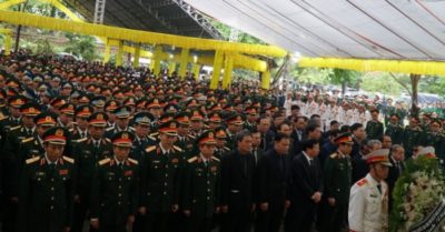 Lễ viếng 13 người hy sinh ở Trạm 67