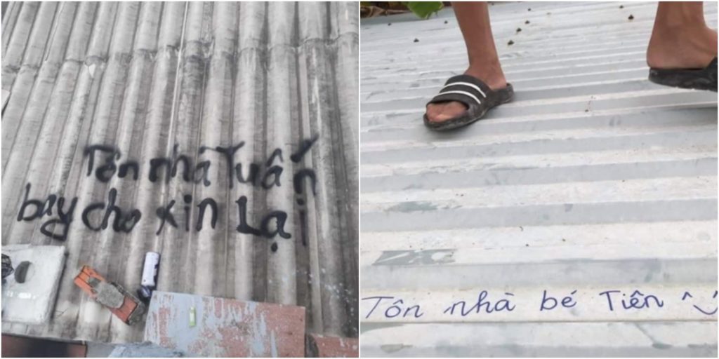 Ghi Ten len mai ton là cách giu tai san của nguoi dan trong vung lũ