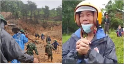 Đã tìm thấy 3 thi thể trong 22 người bị vùi lấp ở Quảng Trị