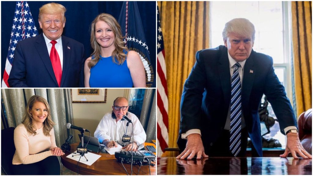Các luật sư của Tổng thống Trump tuyên bố không từ bỏ vụ kiện gian lận bầu cử ở bang Pennsylvania (ảnh: Twitter của nữ luật sư Jenna Ellis).