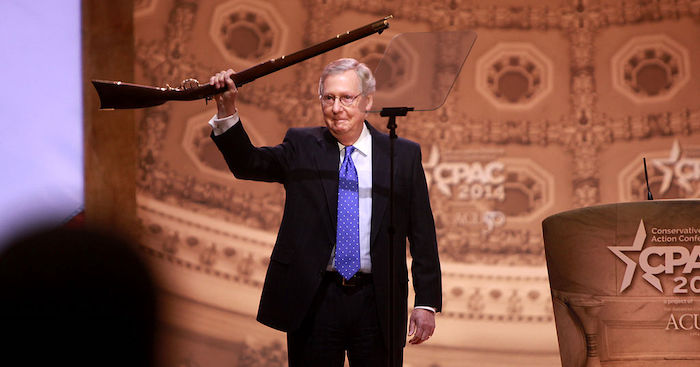 Lãnh đạo phe đa số của Thượng viện Mỹ, ông Mitch McConnell tại Hội nghị Đảng Cộng hòa năm 2014 ở thủ đô Washington (ảnh: Gage Skidmore/Wikimedia Commons).