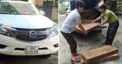 Xe chở gỗ ‘lọt’ qua 3 trạm kiểm lâm, gặp cảnh sát giao thông mới phát hiện không có giấy tờ hợp lệ