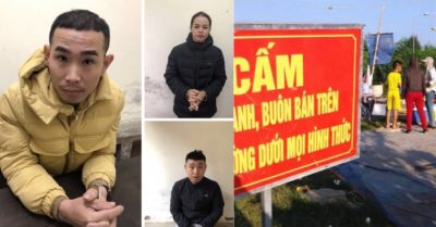 Bắt cặp vợ chồng ép dân nộp phí ‘bảo kê’ trước bệnh viện lớn nhất Nghệ An