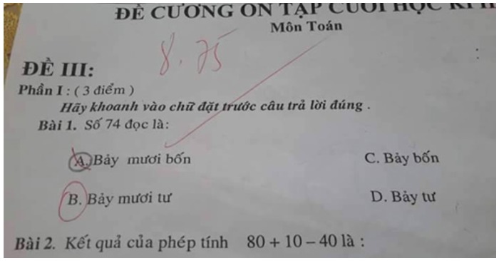 câu hỏi