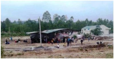 Người dân phát hiện chủ nhiệm hợp tác xã bị cháy sém trong chòi canh