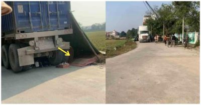 Hà Nội: Hai chị em ruột bất ngờ bị xe container lùi trúng, thiệt mạng thương tâm khi chở nhau đi học