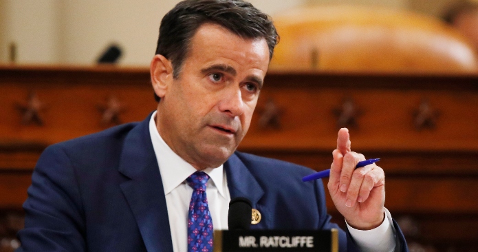 John Ratcliffe Giám đốc tình báo Mỹ cảnh báo về Trung Quốc
