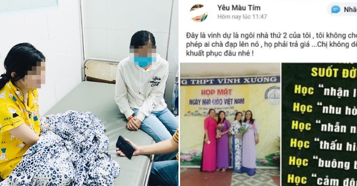 Nữ sinh lớp 10 quyên sinh Cô giáo chủ nhiệm viết status mỉa mai