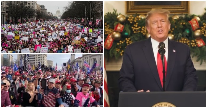 Nhiều người bày tỏ ủng hộ Tổng thống Trump quét sạch đầm lầy chính trị tại Mỹ.