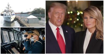 Thế giới 25/12: Tàu Ấn Độ sắp tập trận với Việt Nam ở Biển Đông; TT Trump chúc mừng Giáng sinh