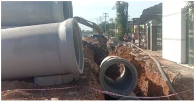 Nam công nhân thiệt mạng tại chỗ do ống cống rơi từ trên cao xuống