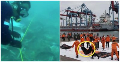 Video: Hải quân Indonesia lặn tìm xác máy bay Boeing 737 dưới đáy biển
