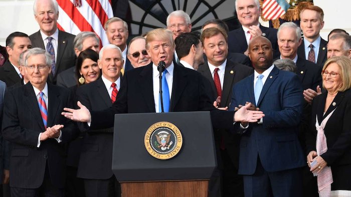 Tổng thống Mỹ Donald Trump (ảnh: Twitter của cô Invanka Trump).