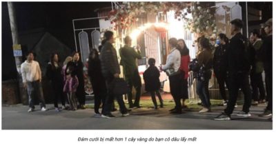 Đến dự đám cưới, bạn cô dâu lẻn vào phòng ngủ lấy cắp nhẫn và hơn 1 cây vàng