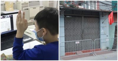 Nam sinh lớp 3 trường Xuân Phương khỏi Covid-19, chờ đoàn tụ cùng mẹ và em gái