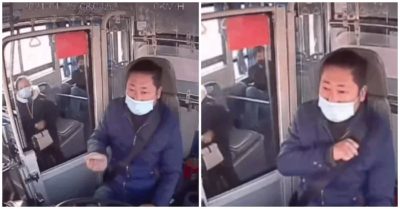 Tài xế xe buýt đang chở khách đột ngột bỏ chạy xuống xe, ngã quỵ rồi qua đời