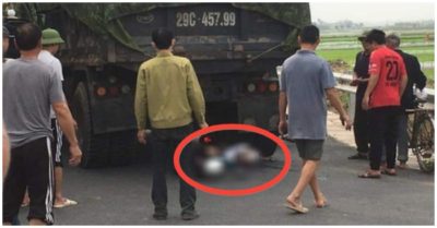 Cô giáo chở học trò đi cắt kính trước ngày thi học sinh giỏi, bị xe tải cuốn vào gầm thương vong