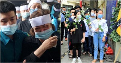 Tang lễ 4 người trong vụ cháy nhà: Bạn học mang hoa hồng trắng tiễn biệt bé gái 10 tuổi