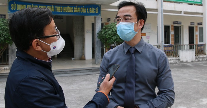 ông Nguyễn Quang Tuấn - giám đốc Bệnh viện Bạch Mai