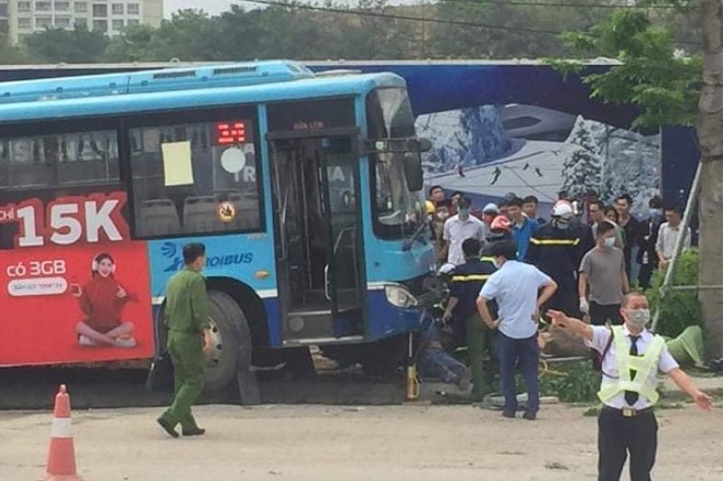 Hiện trường vụ tai nạn