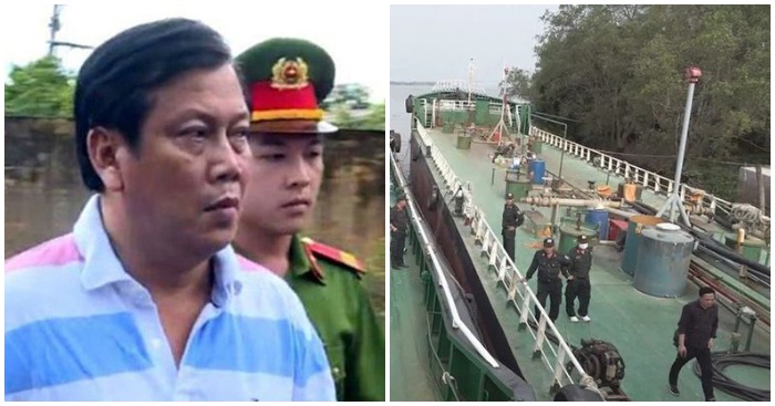 Ông trùm xăng giả Trịnh Sướng cho rằng việc trộn xăng là sai nhưng chất lượng xăng vẫn đạt 90% (ảnh ghép từ Thanh Niên/Soha).