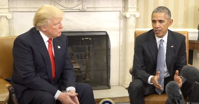 trump, obama