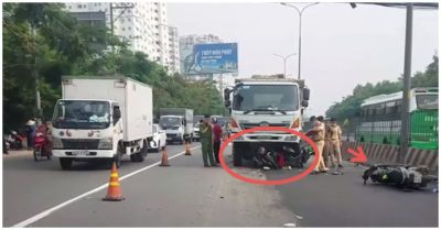 Video hiện trường xe tải lao vào nhóm công nhân trải nhựa đường, 4 người thương vong