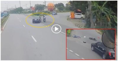 Video: Ôtô rẽ phải đâm xe máy chạy thẳng, ai sai?